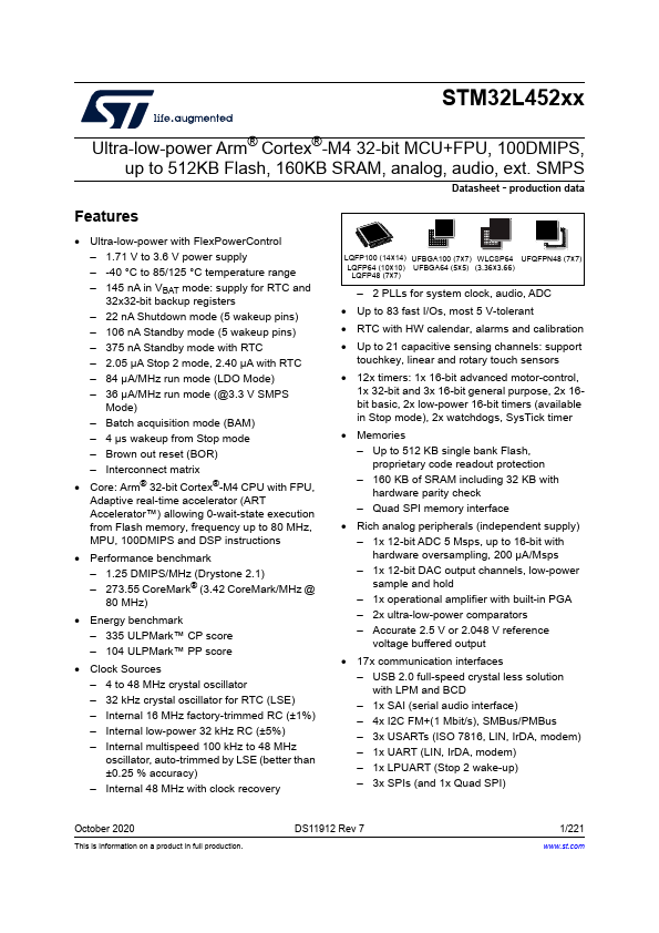 STM32L452VC