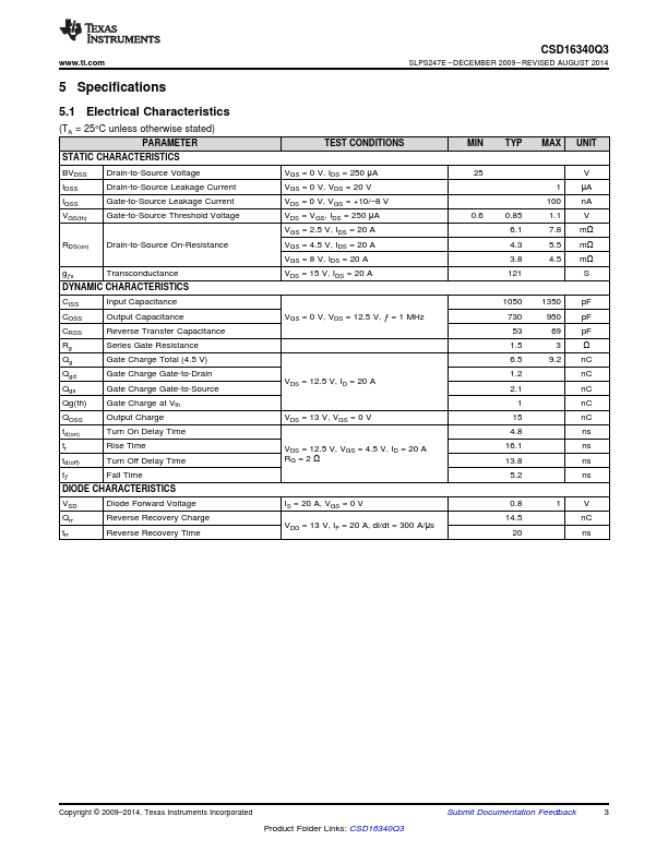 CSD16340Q3