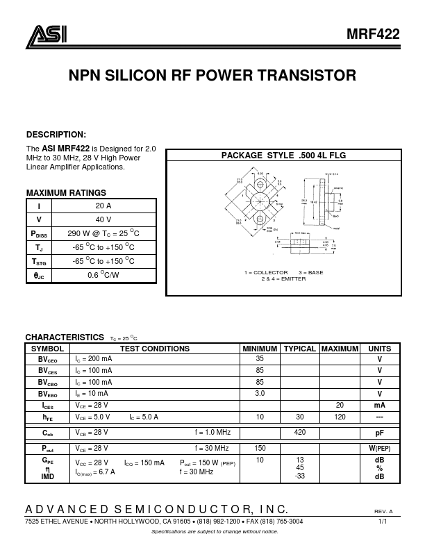 MRF422