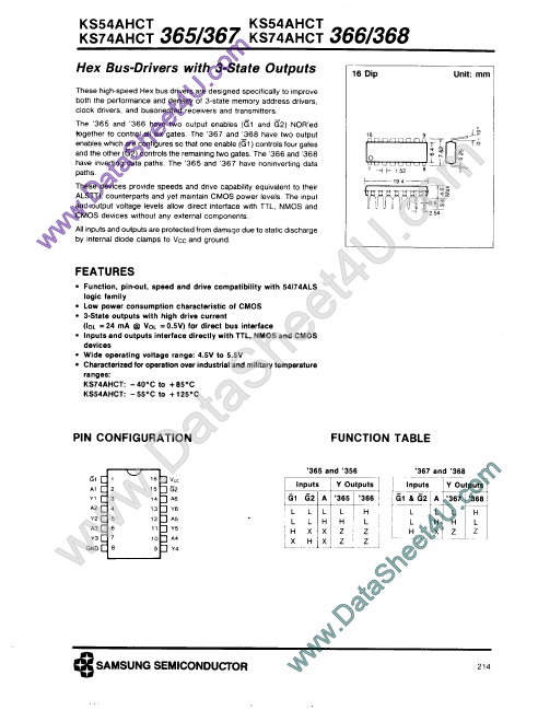 KS74AHCT368