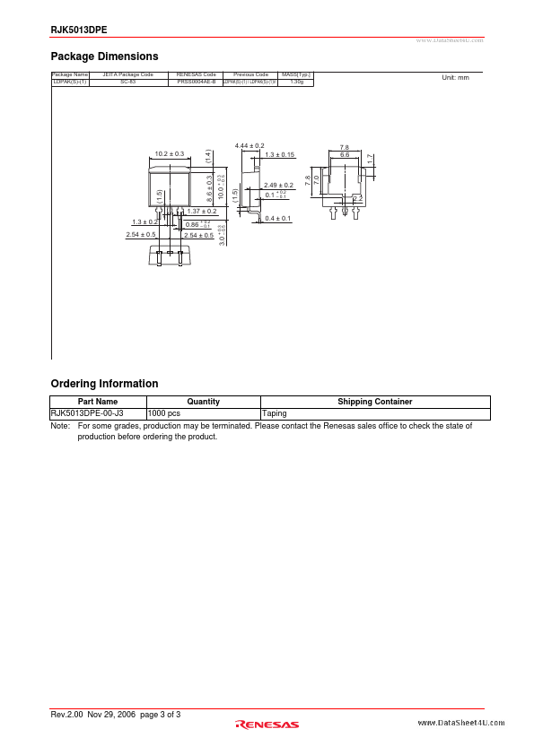 RJK5013DPE