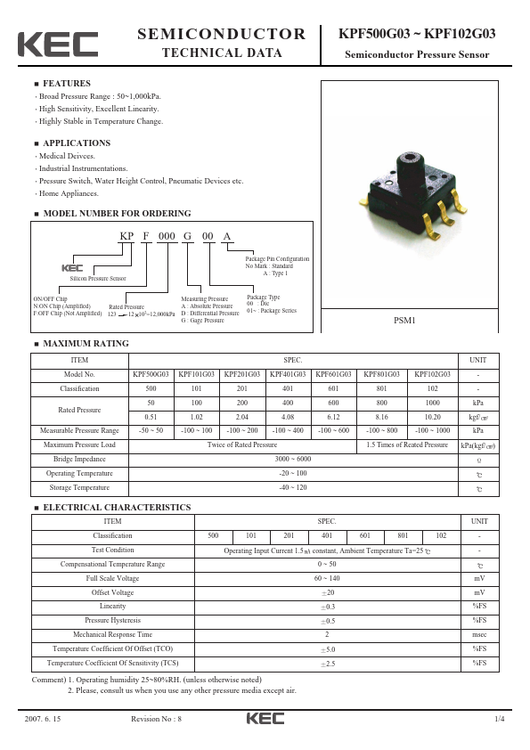 KPF601G03