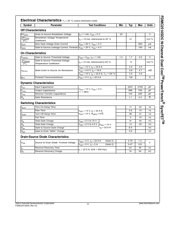 FDMC2514SDC