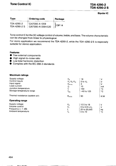 TDA4290-2S