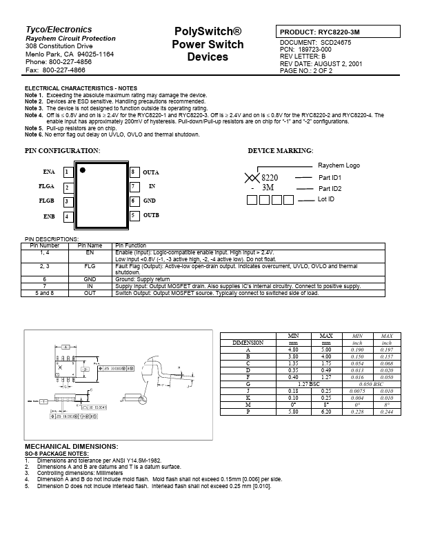 RYC8220-3M