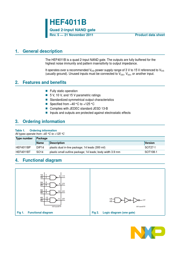 HEF4011B