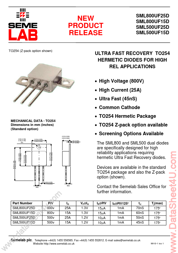 SML800UF15D