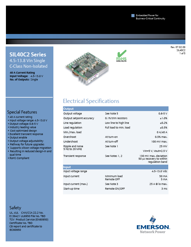 SIL40C2-00SADJ-HJ