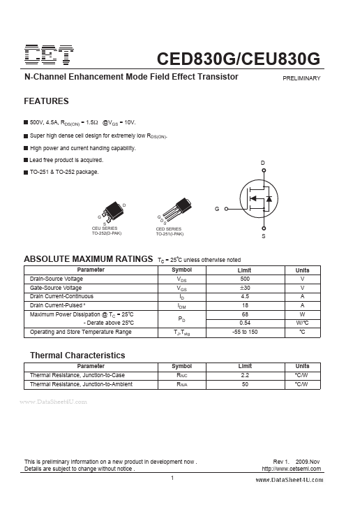 CED830G