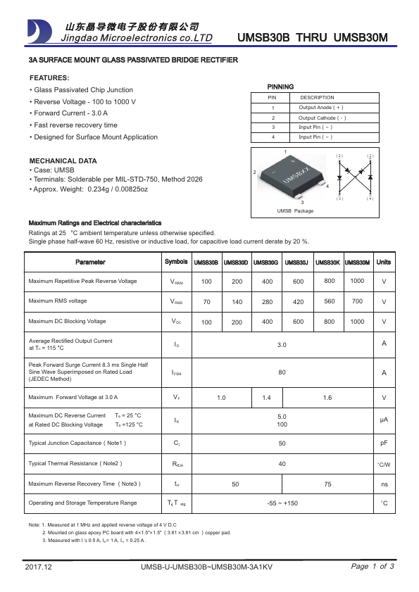 UMSB30B