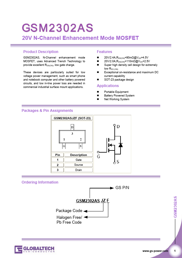 GSM2302AS