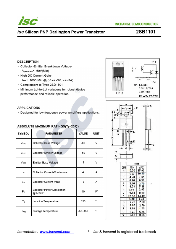 2SB1101