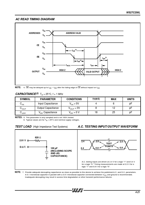 WS27C256L-15TMB