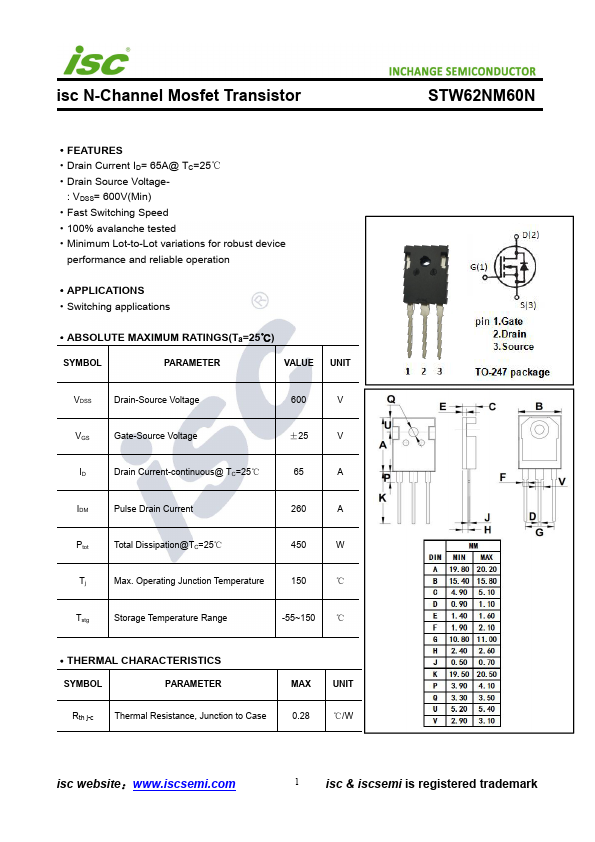 STW62NM60N