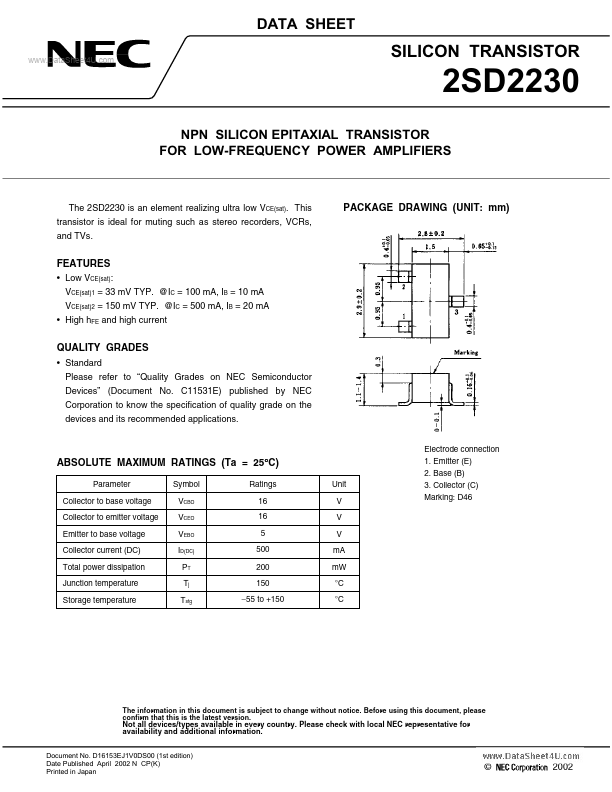 2SD2230