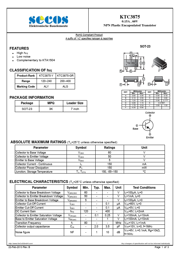 KTC3875