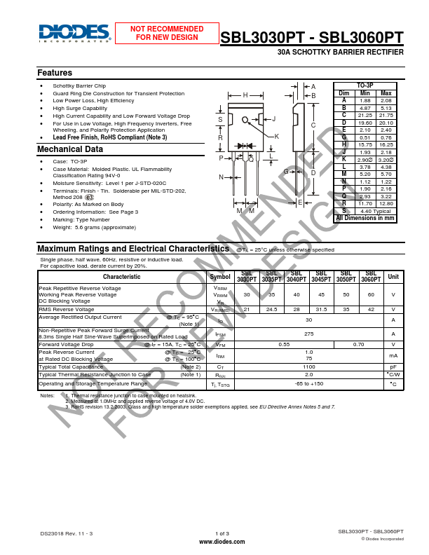 SBL3060PT