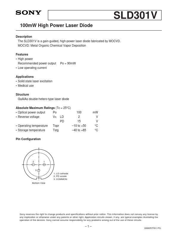 SLD301V