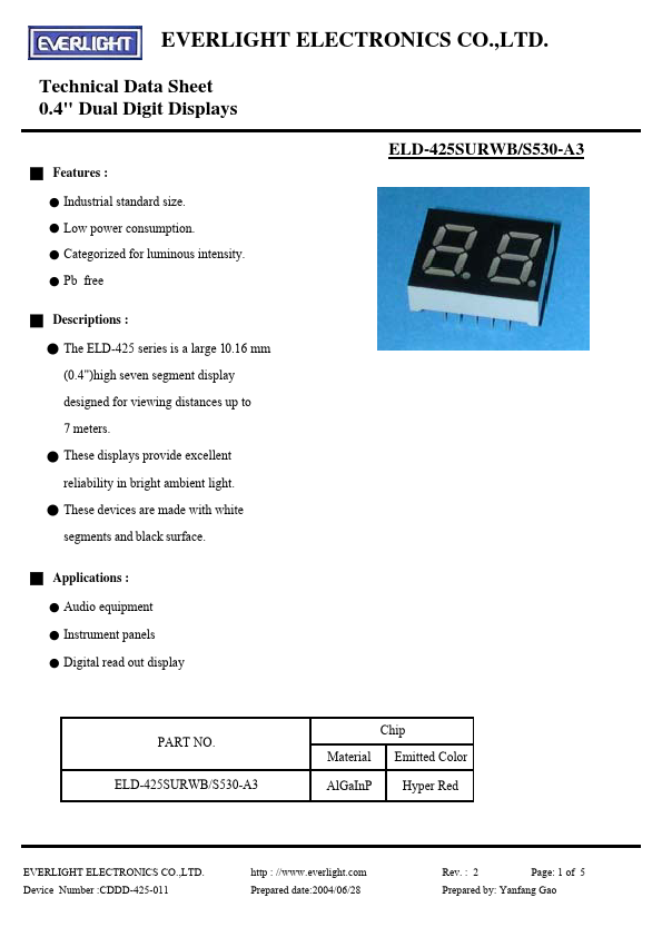 ELD-425SURWB