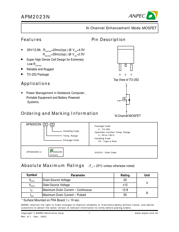 APM2023N