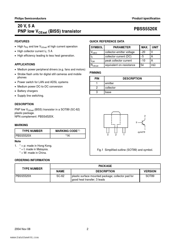 PBSS5520X