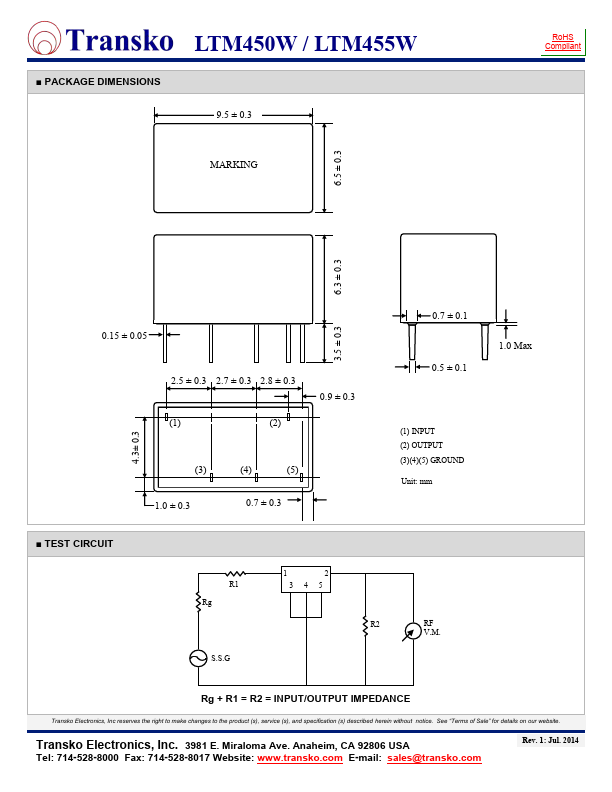 LTM450BW