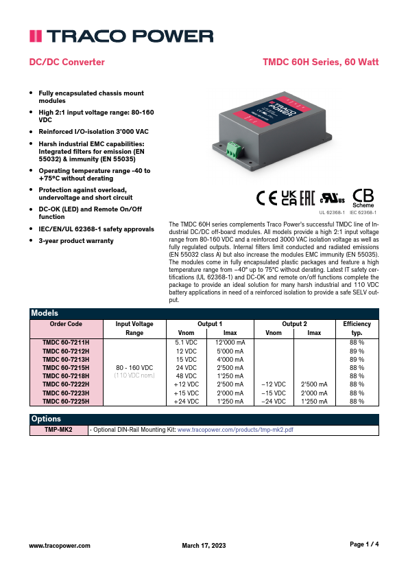 TMDC60-7215H