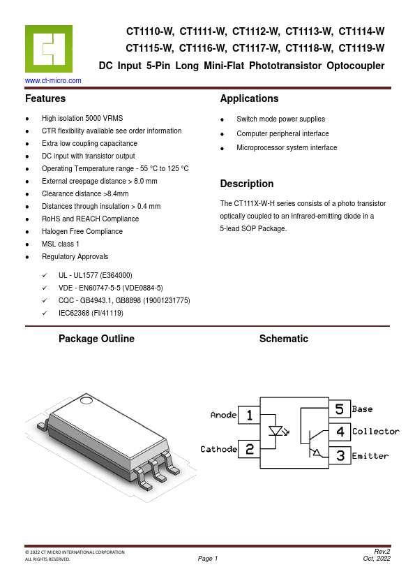 CT1110-W