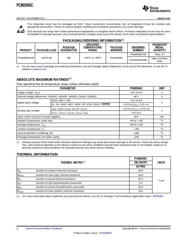 PCM2906C