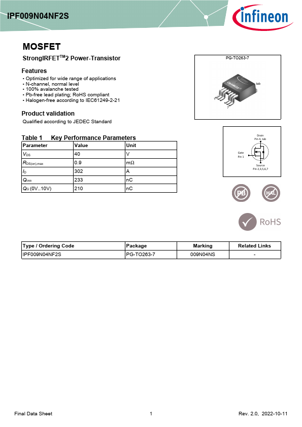 IPF009N04NF2S