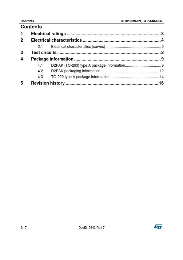 STB26NM60N