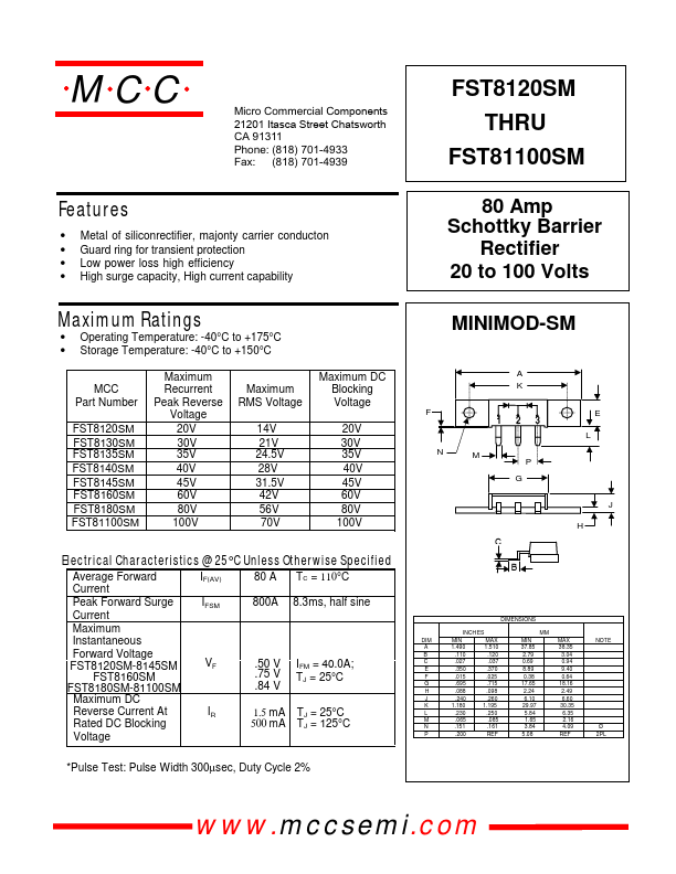 FST8180SM