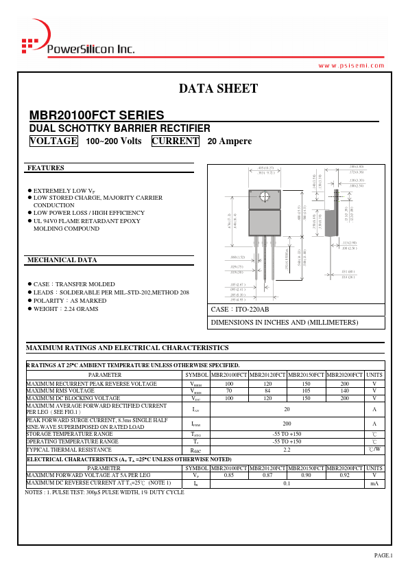 MBR20120FCT