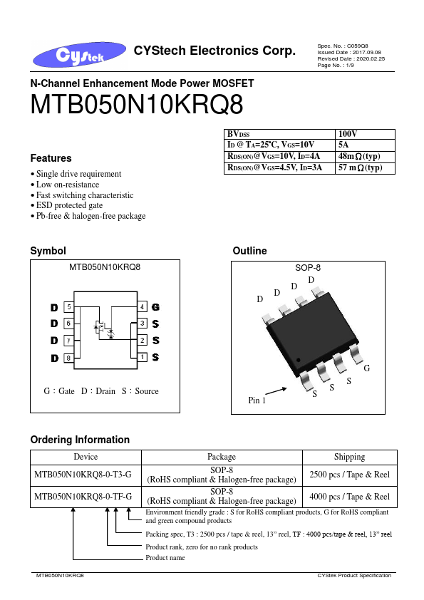 MTB050N10KRQ8