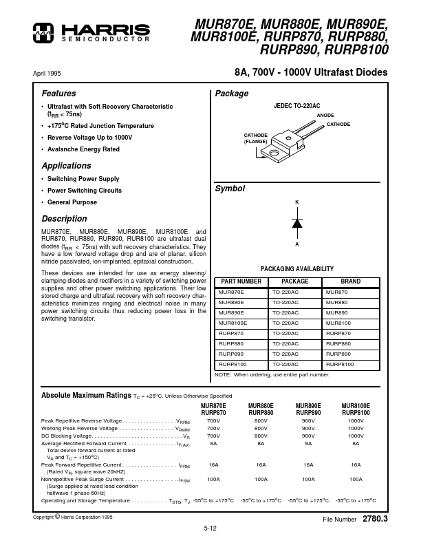 MUR8100E