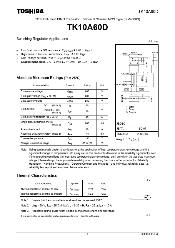 K10A60DR