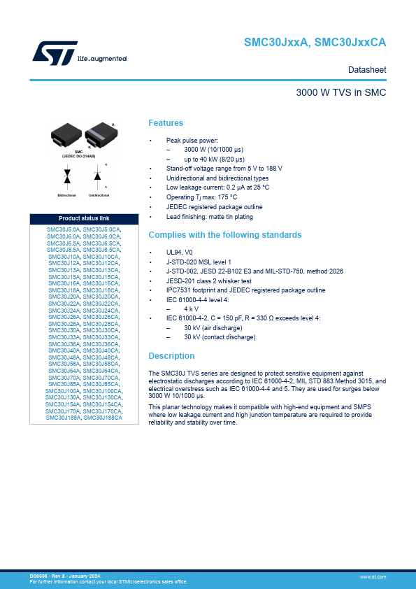 SMC30J10A