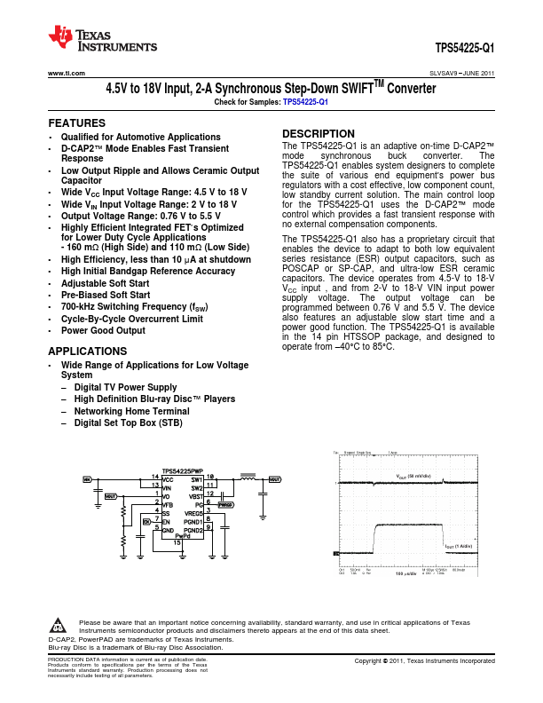 TPS54225-Q1