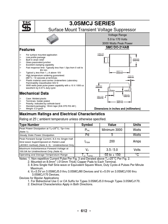 3.0SMCJ110