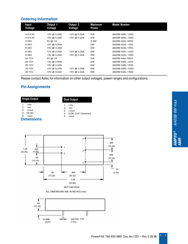 AA05B-048L-150D