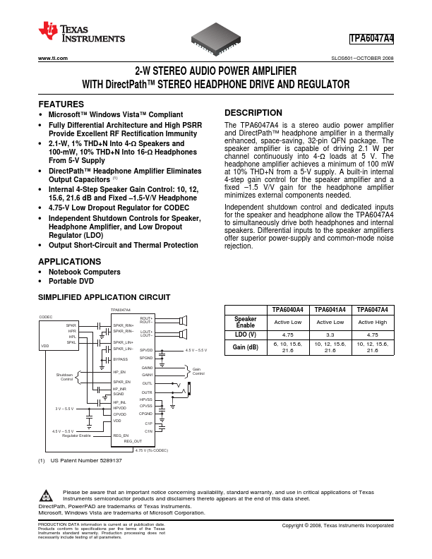 TPA6047A4