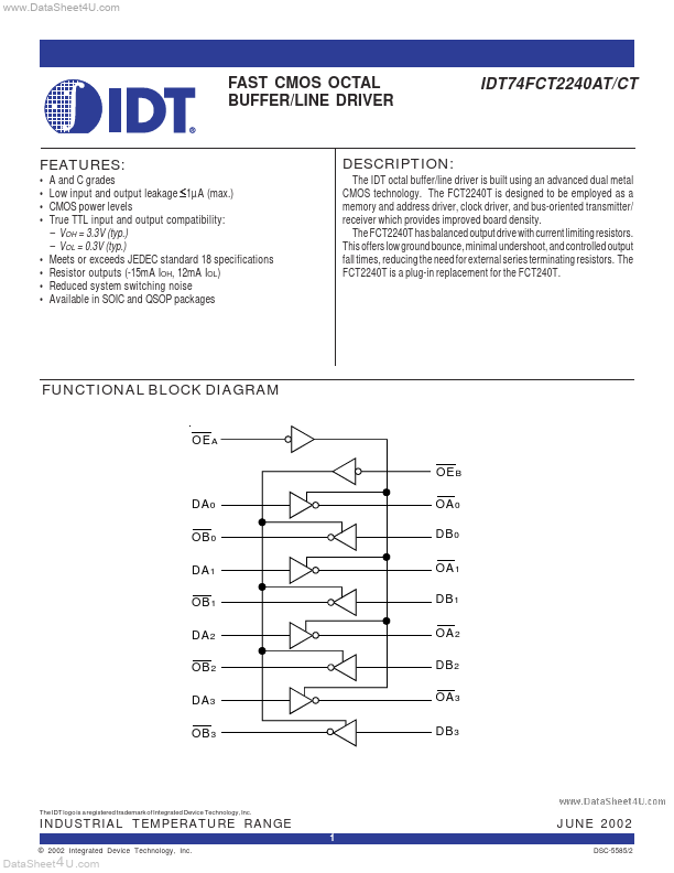 IDT74FCT2240AT