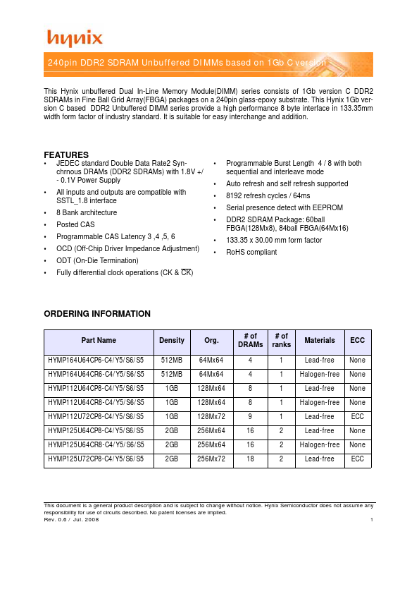 HYMP164U64CR6-S5