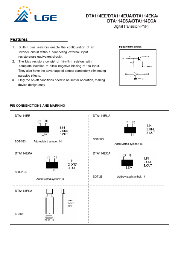 DTA114ECA