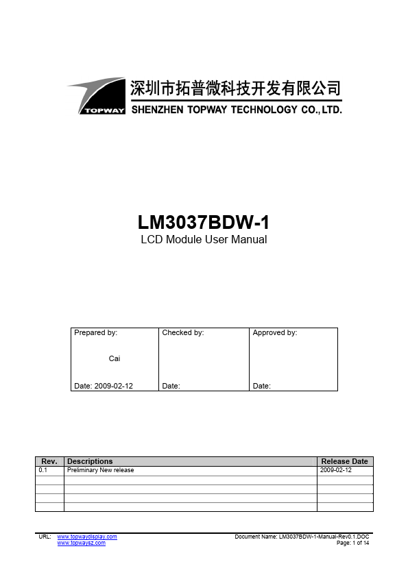 LM3037BDW-1