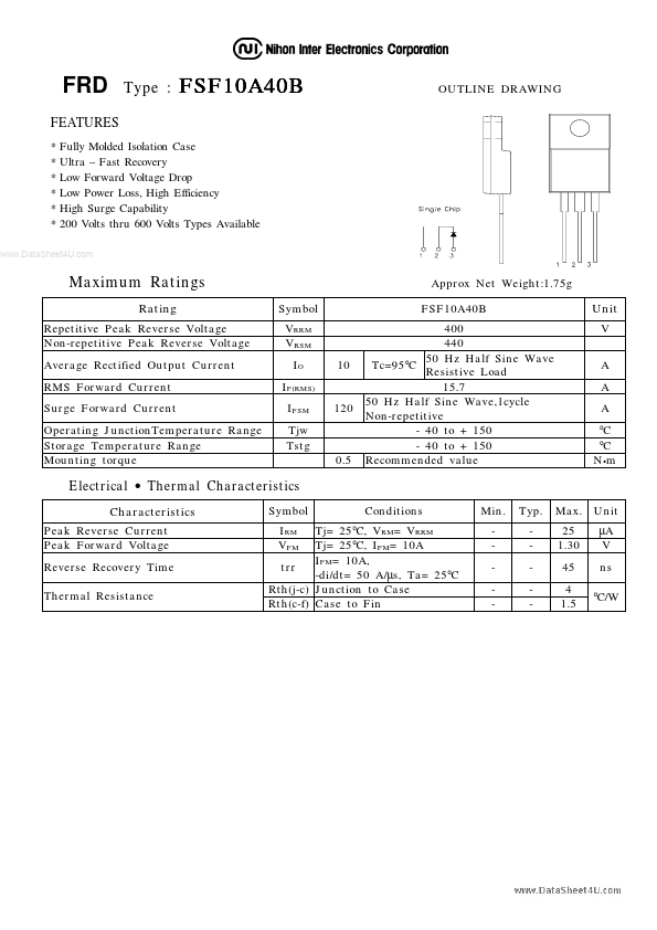 FSF10A40B