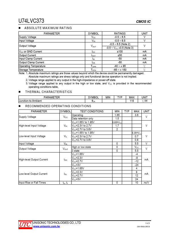 U74LVC373