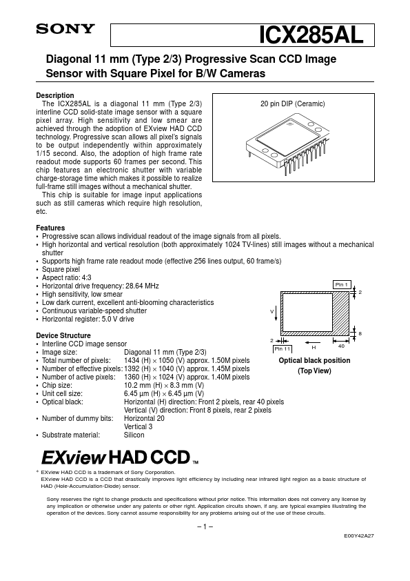 ICX285AL