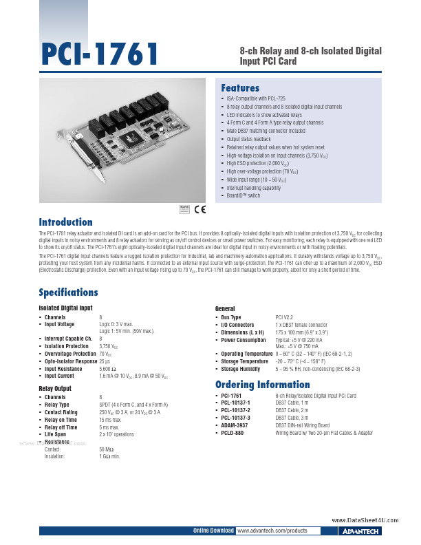 PCI-1761