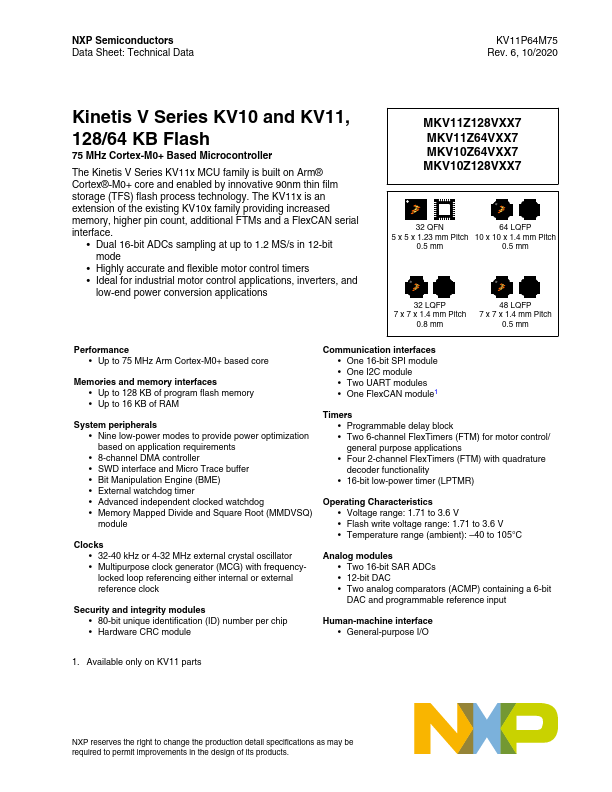 MKV10Z64VLF7